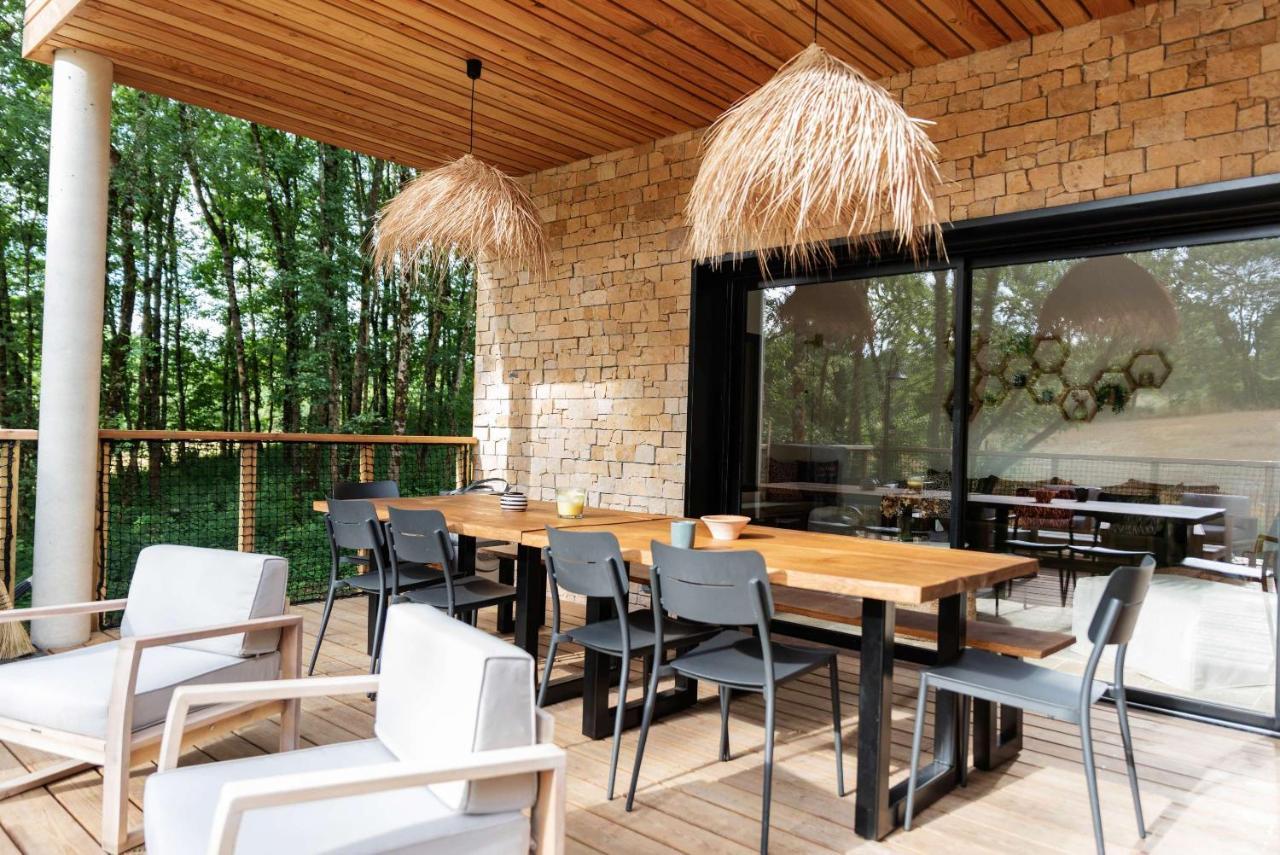 Dans Les Arbres Bed & Breakfast Lanta Екстериор снимка